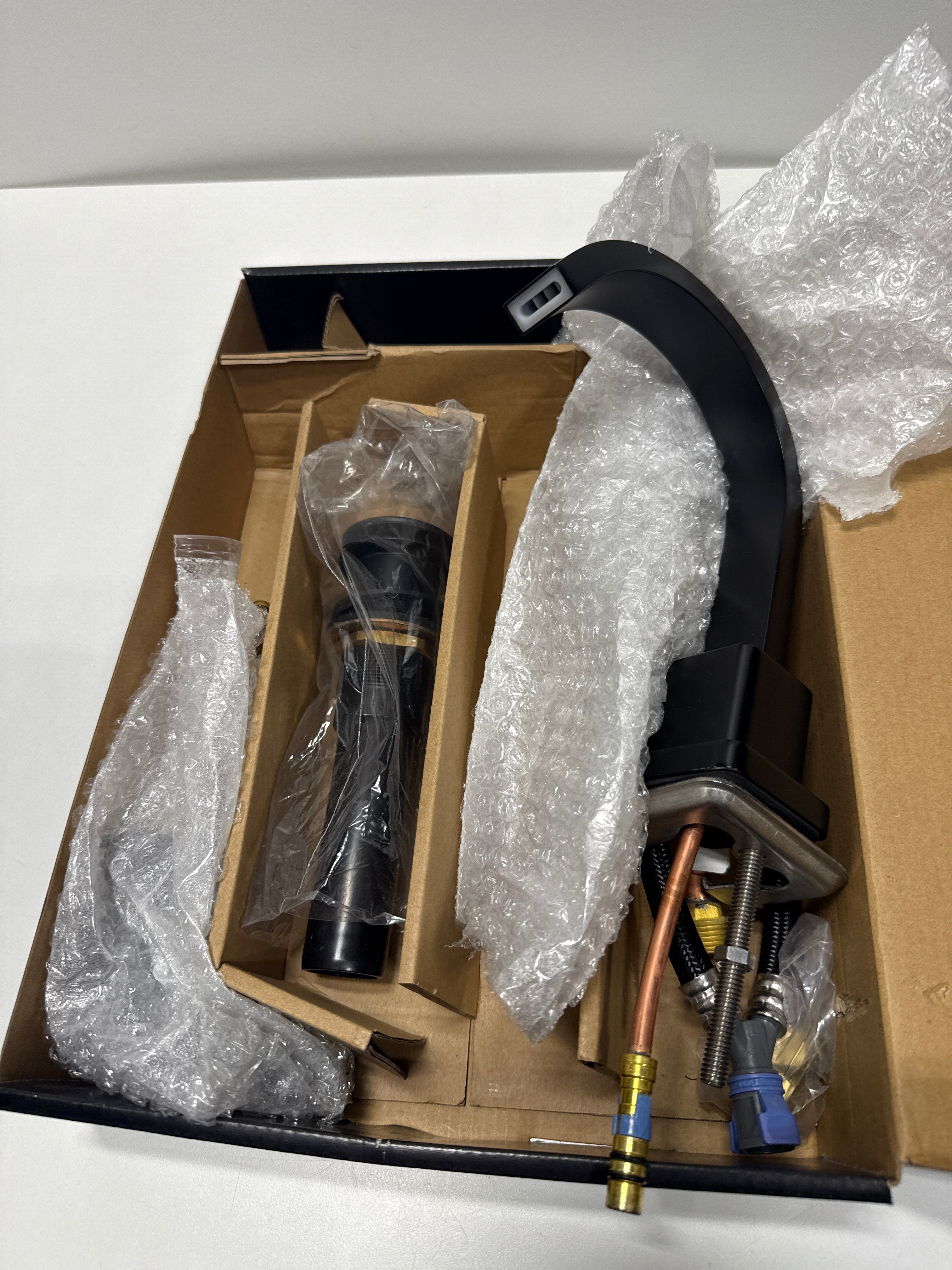 See Desc Miseno Mno441l 1.2 GPM Widespread Bathroom Faucet - Black