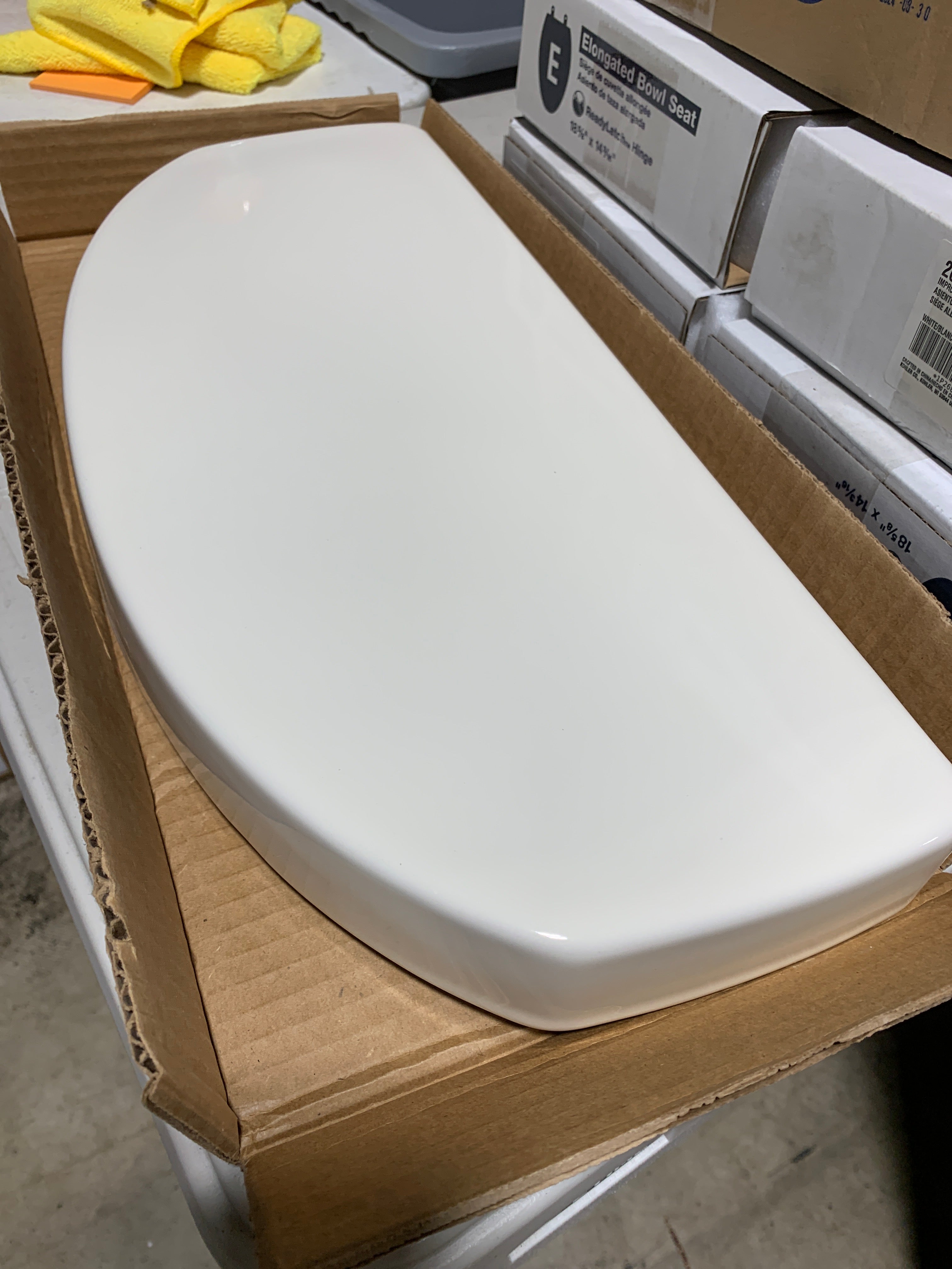 Cimarron Toilet Tank Only 1.28 GFP Single Flush in Biscuit - *Plumbing