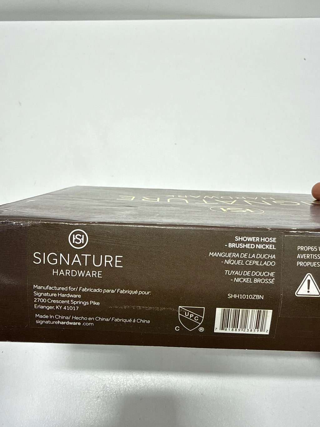 Signature Hardware 948938 FundamentALL 60" Hand Shower Hose Brushed Nickel