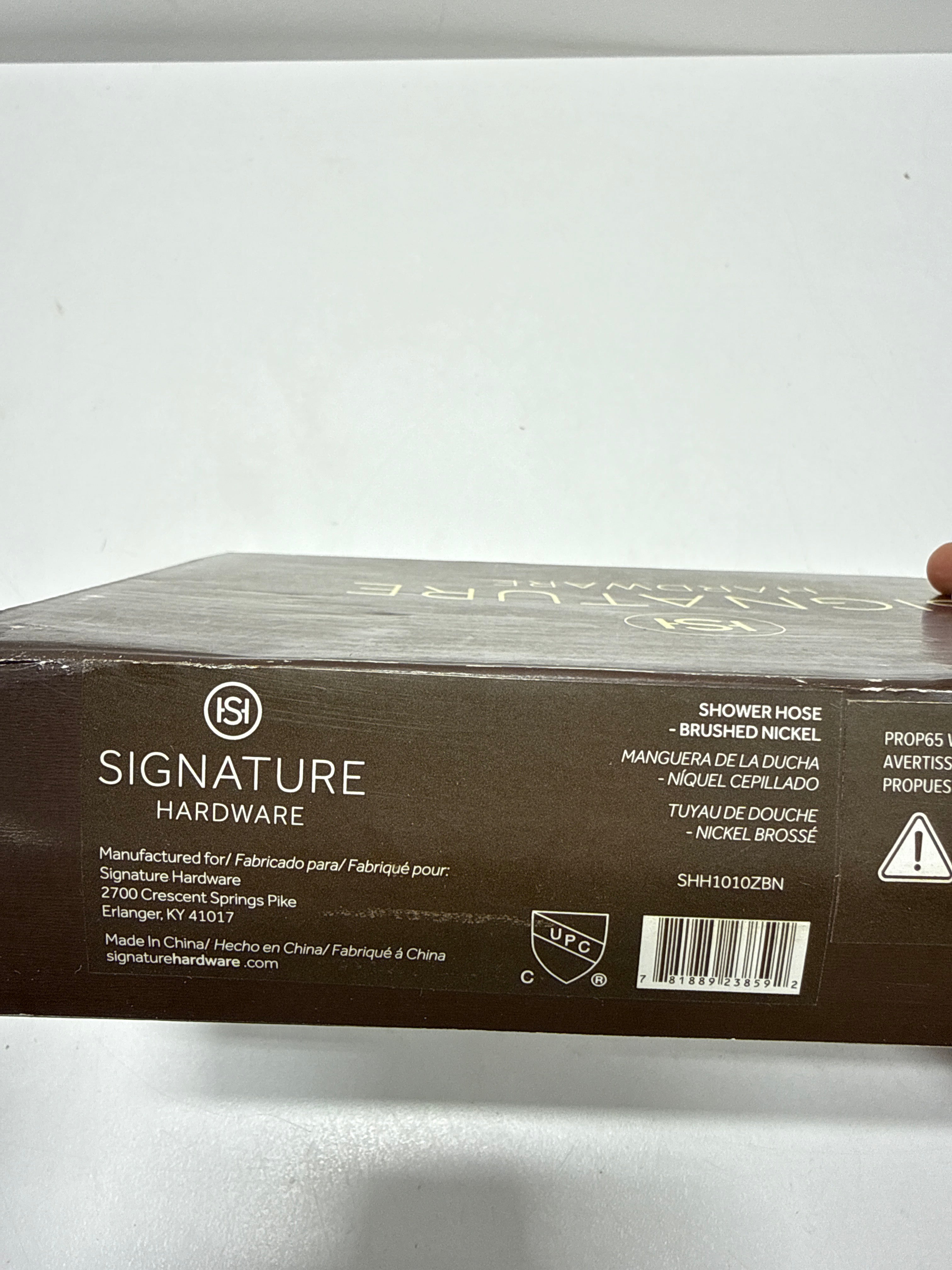 Signature Hardware 948938 FundamentALL 60" Hand Shower Hose Brushed Nickel