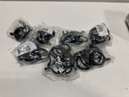 70 x Rod Desyne Black Nickel Curtain Rings