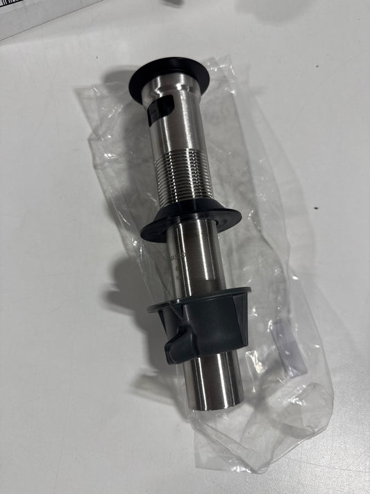 Delta RP101630 Push Pop up Drain with Overflow and Metal Tail Piece Venetian Bronze