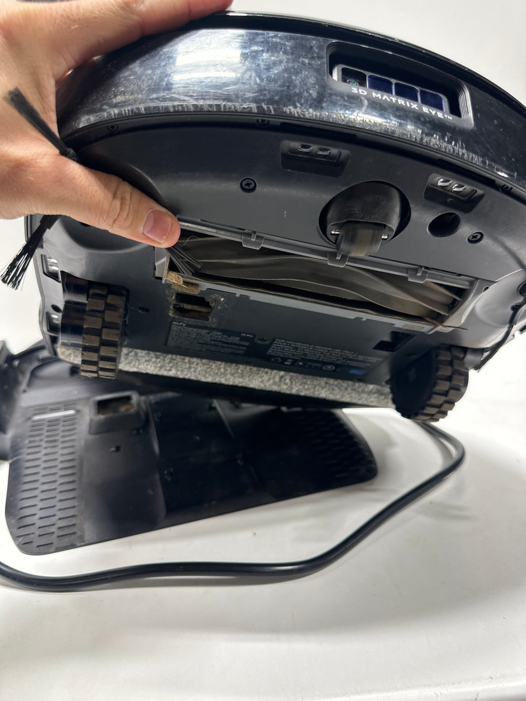 Used Omni S1 Pro 13.7 in. Robotic Vacuum and Mop with Smart Navigation, Bagless, Washable Filter, Multi-Surface in Black