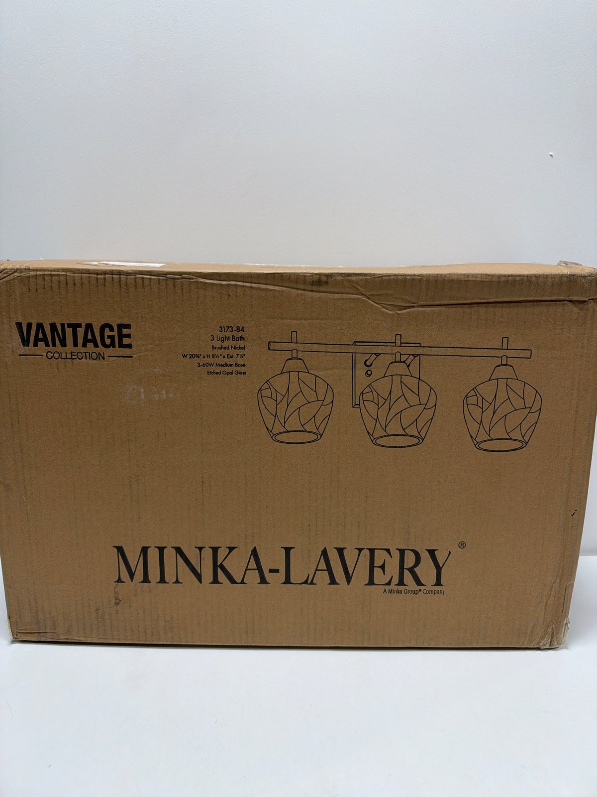 Minka Lavery Camrin 21 Inch Bath Vanity Light Camrin - 3173-84 - Transitional