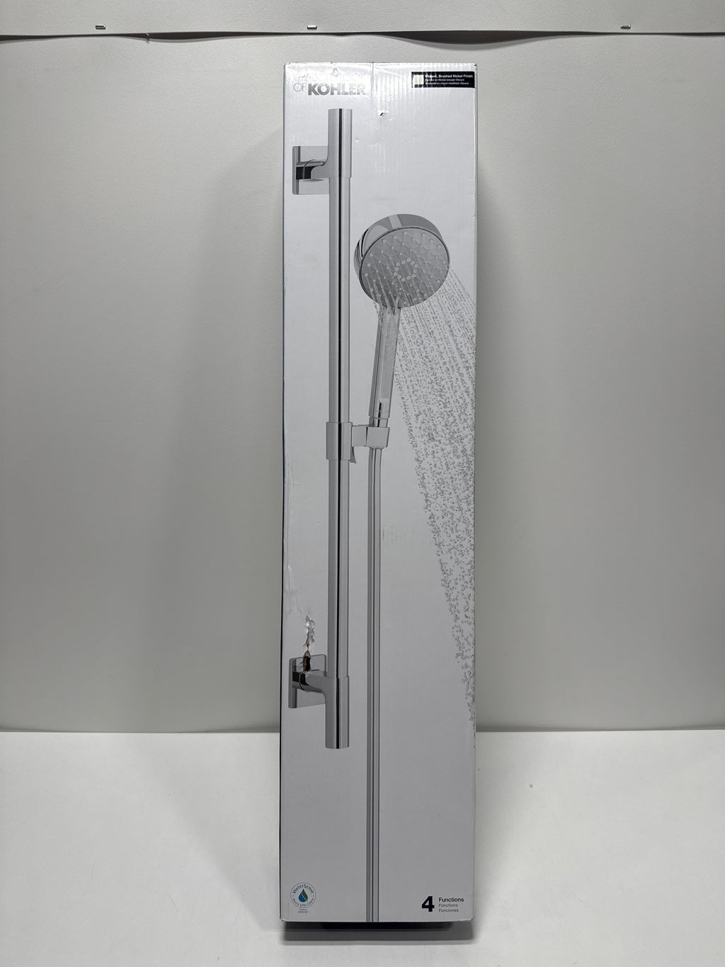 KOHLER K-99242-G Awaken G110 30" Deluxe Three-function Handshower Kit, 1.75 Gpm