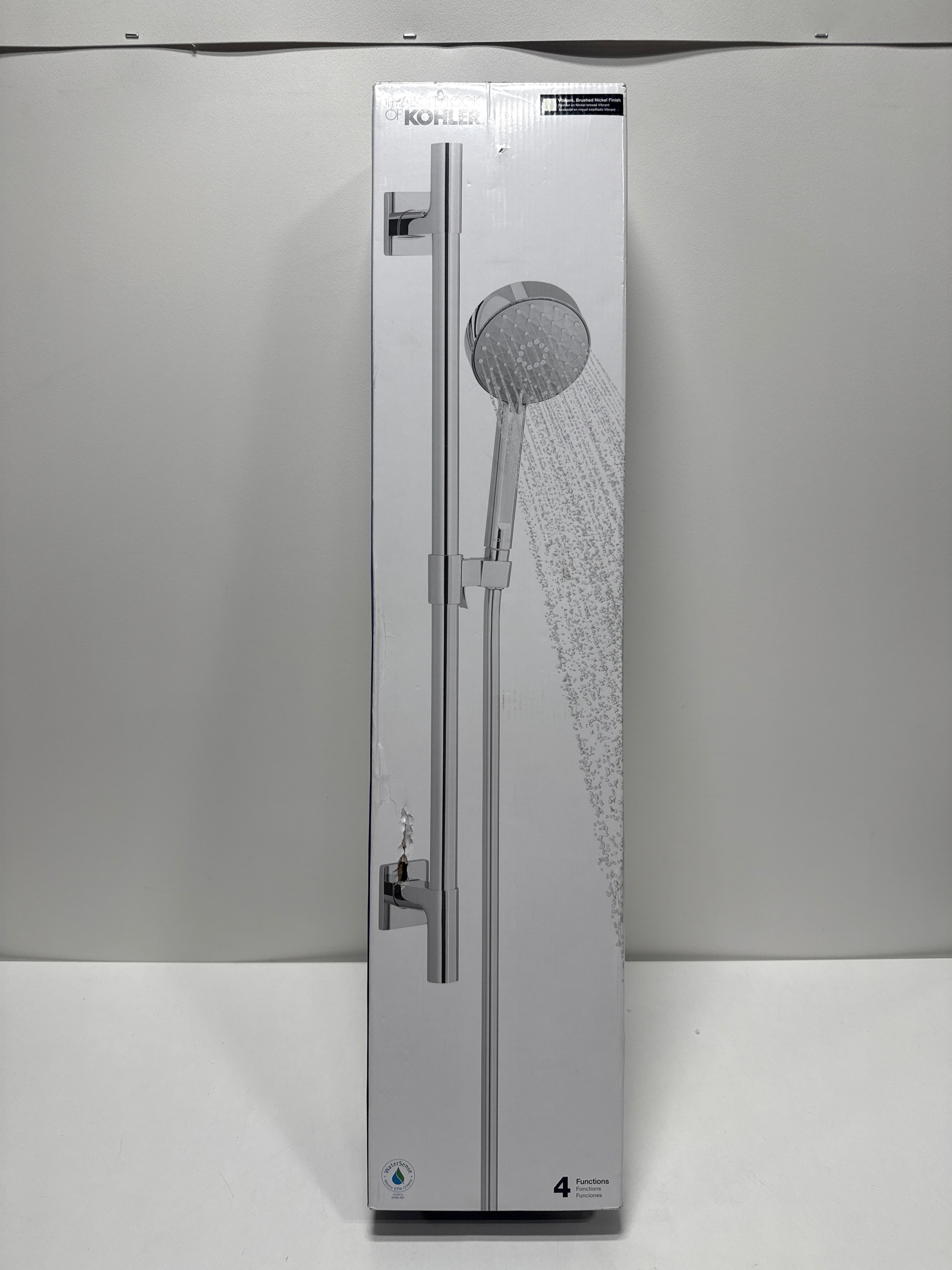 KOHLER K-99242-G Awaken G110 30" Deluxe Three-function Handshower Kit, 1.75 Gpm