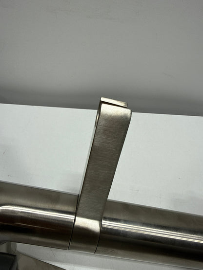 Scratch Kohler K-T22025-4 Tempered Floor Mounted Tub Filler with Built-in Diverter - Includes Hand Shower Vibrant Brushed Nickel