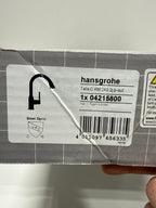 hansgrohe Talis C Stainless Steel High Arc Kitchen Faucet, Kitchen Faucets with Pull Down Sprayer, Faucet for Kitchen Sink, Magnetic Docking Spray Head, Stainless Steel Optic 04215800