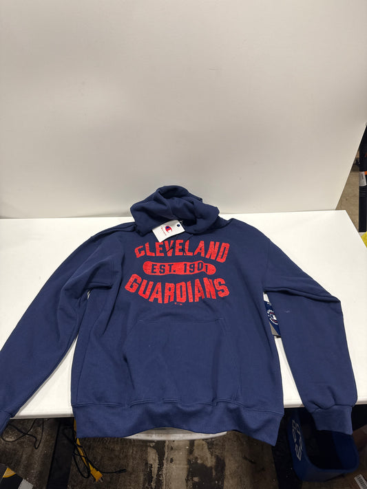MLB Cleveland Guardians Men's Champion Hooded Sweatshirt - L
