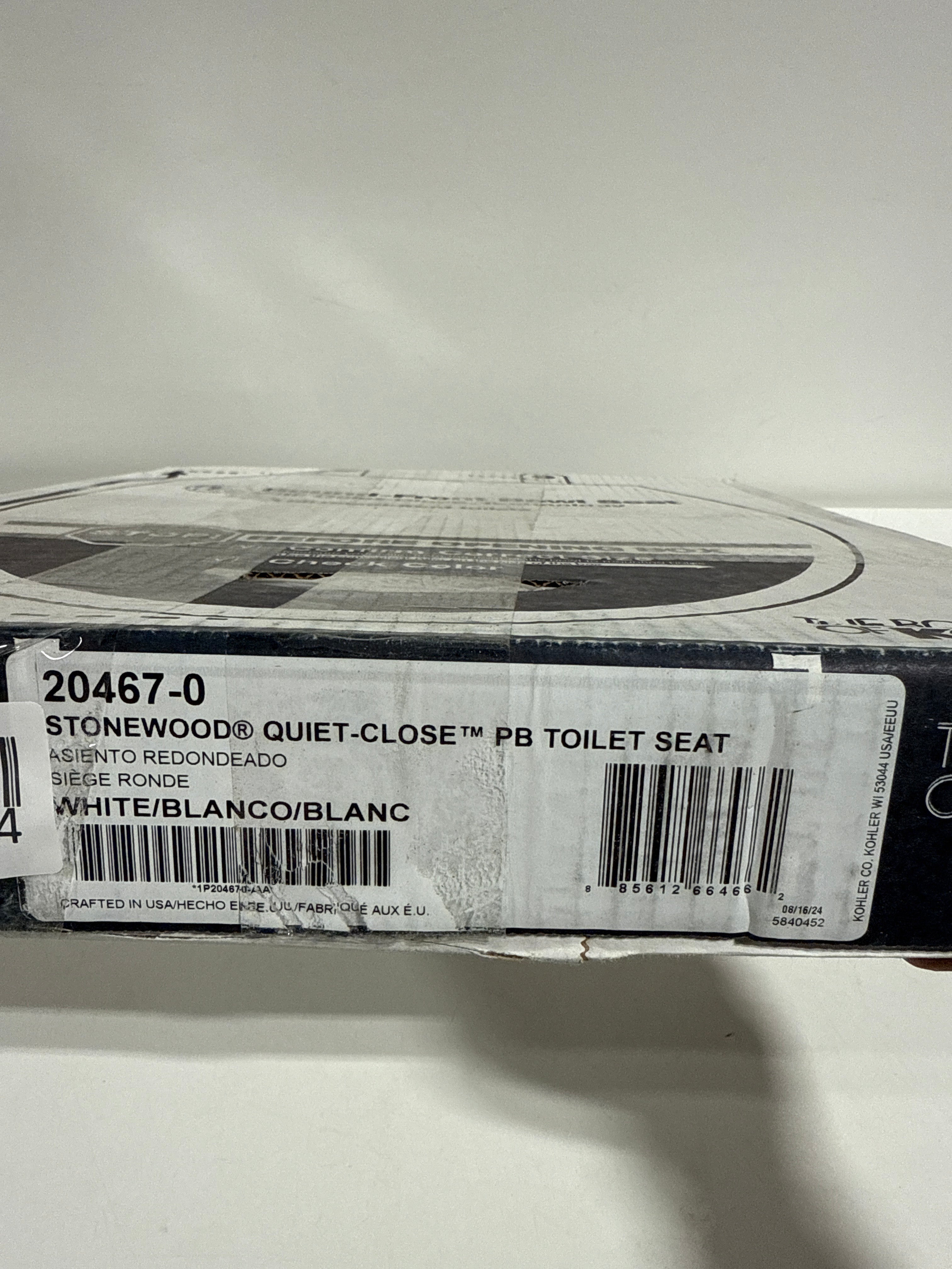 Stonewood Quiet-Close Round-front Toilet Seat - *Plumbing