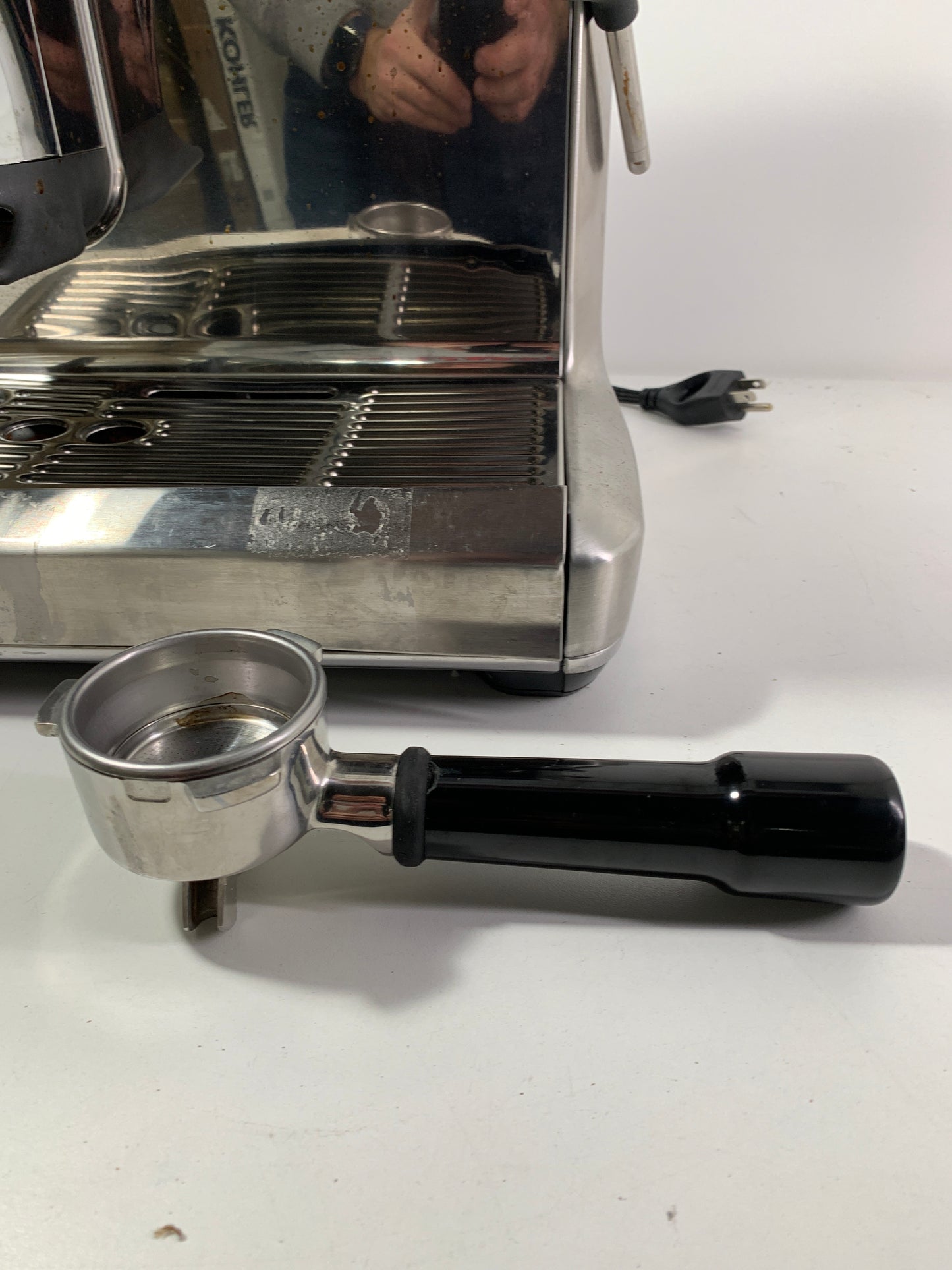 Used See desc Breville Barista Express Impress Espresso Machine (BES876BSS1BNA1) - Brushed Stainless Steel