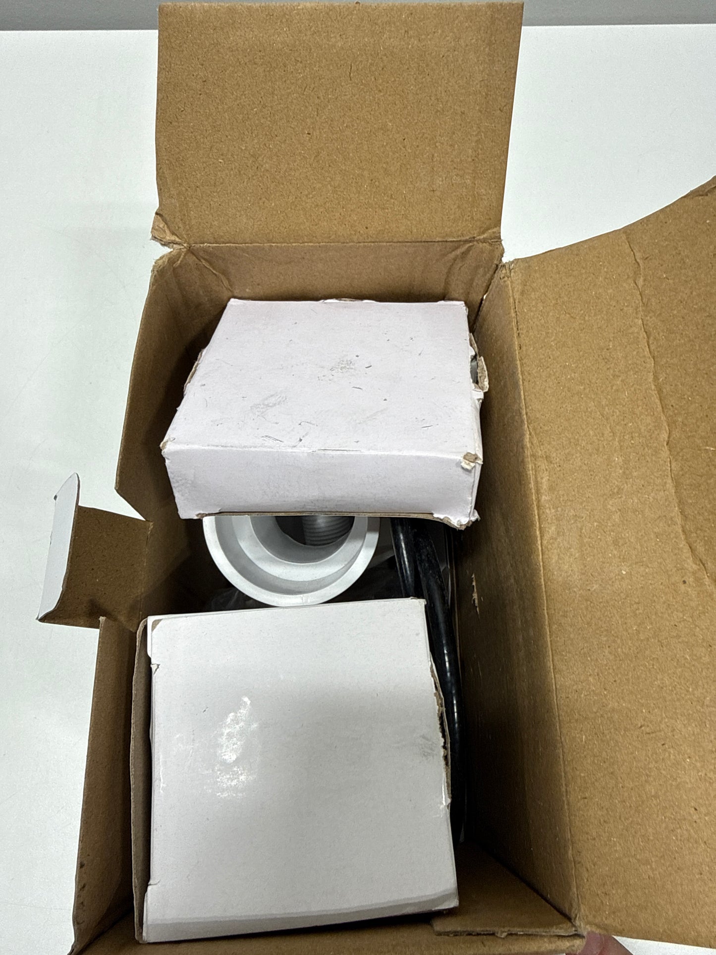 Signature Hardware 446729 PVC Cable Drain and Overflow for 17" - 22" Deep Alcove Tubs