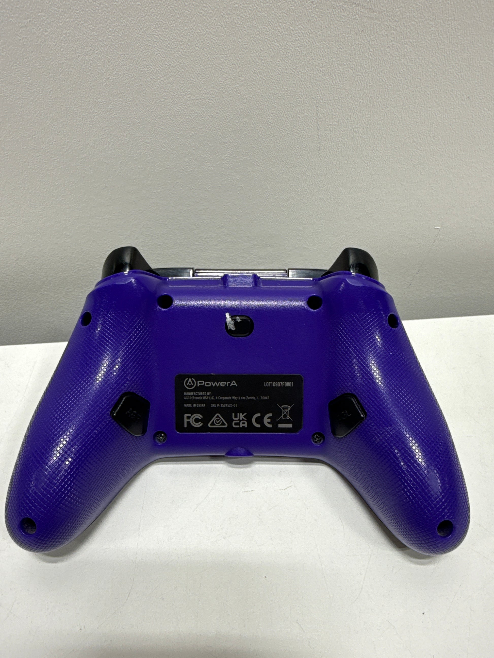 Used No Cord PowerA - Enhanced Wired Controller for Xbox Series X|S - Purple Hex - *Headphones & Tech Accessories