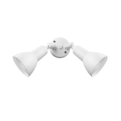 Millennium Lighting 17002 Twin Head 16 Wide Adjustable Flood Light - White