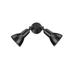 Millennium Lighting 17002 Twin Head 16 Wide Adjustable Flood Light - Black