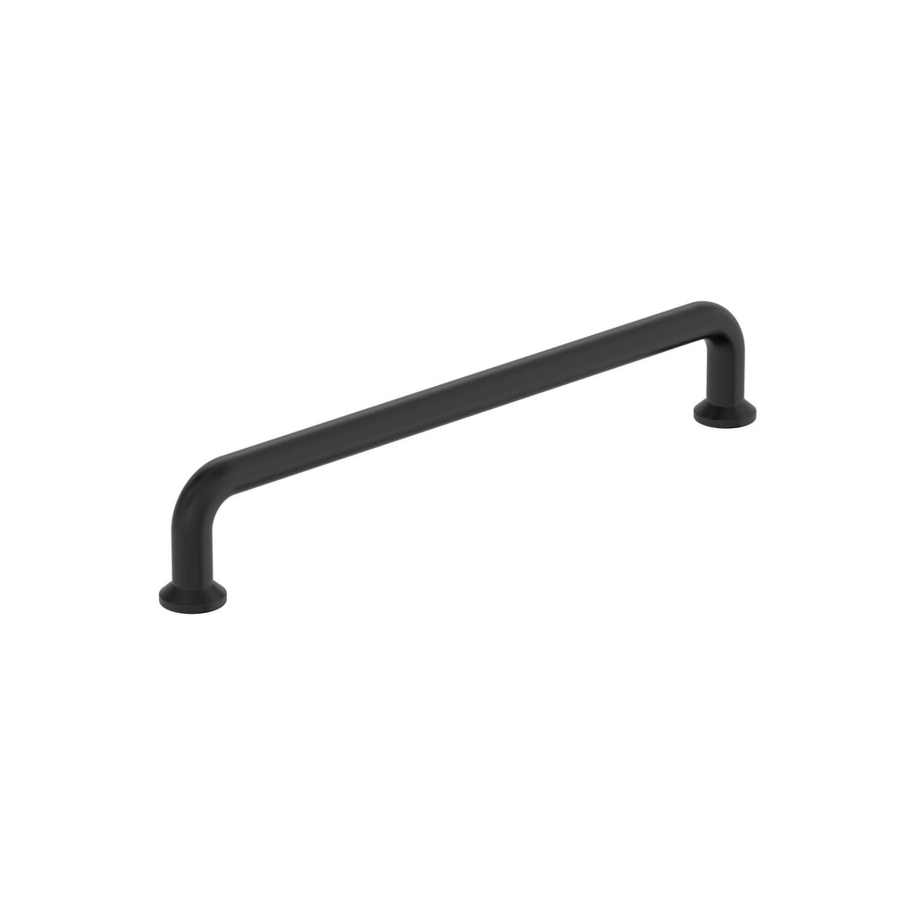 Factor 6-5/16 in. (160mm) Modern Matte Black Arch Cabinet Pull