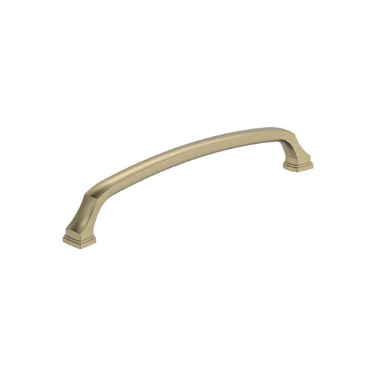9 x Amerock BP55351 Revitalize 8 Inch Center to Center Handle Cabinet Pull Golden Champagne