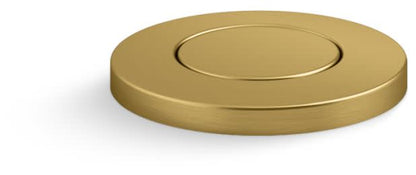 KOHLER 35726-2MB K-35726-2MB Garbage Disposal Air Switch Button, Vibrant Brushed Moderne Brass