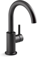 Kohler 26369-BL Contemporary Beverage Faucet, Matte Black