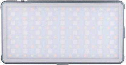 Digipower - Rainbow RGB 135 LED Video Light for Digital/Mirrorless Cameras and Light Stands - Silver