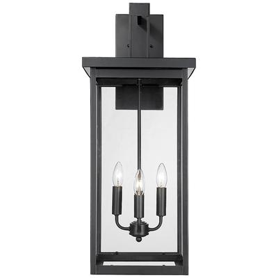 Millennium Lighting Barkeley 30 Inch Outdoor Wall Light Barkeley - 42606-PBK - Craftsman-Mission