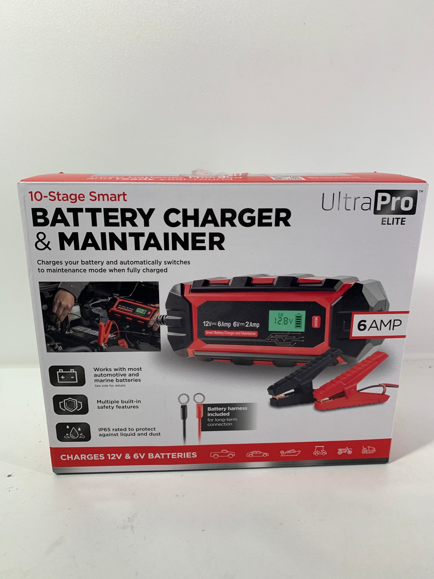 UltraPro Elite Smart Automotive Charger Jump 6V/12V 6A