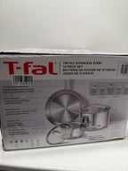 T-fal 12-piece Tri-Ply Stainless Steel Cookware Set