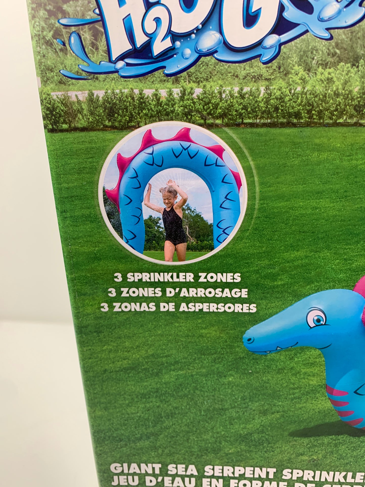 H20GO! 20ft Giant Sea Serpent Kids Inflatable Sprinkler (2+ Years)