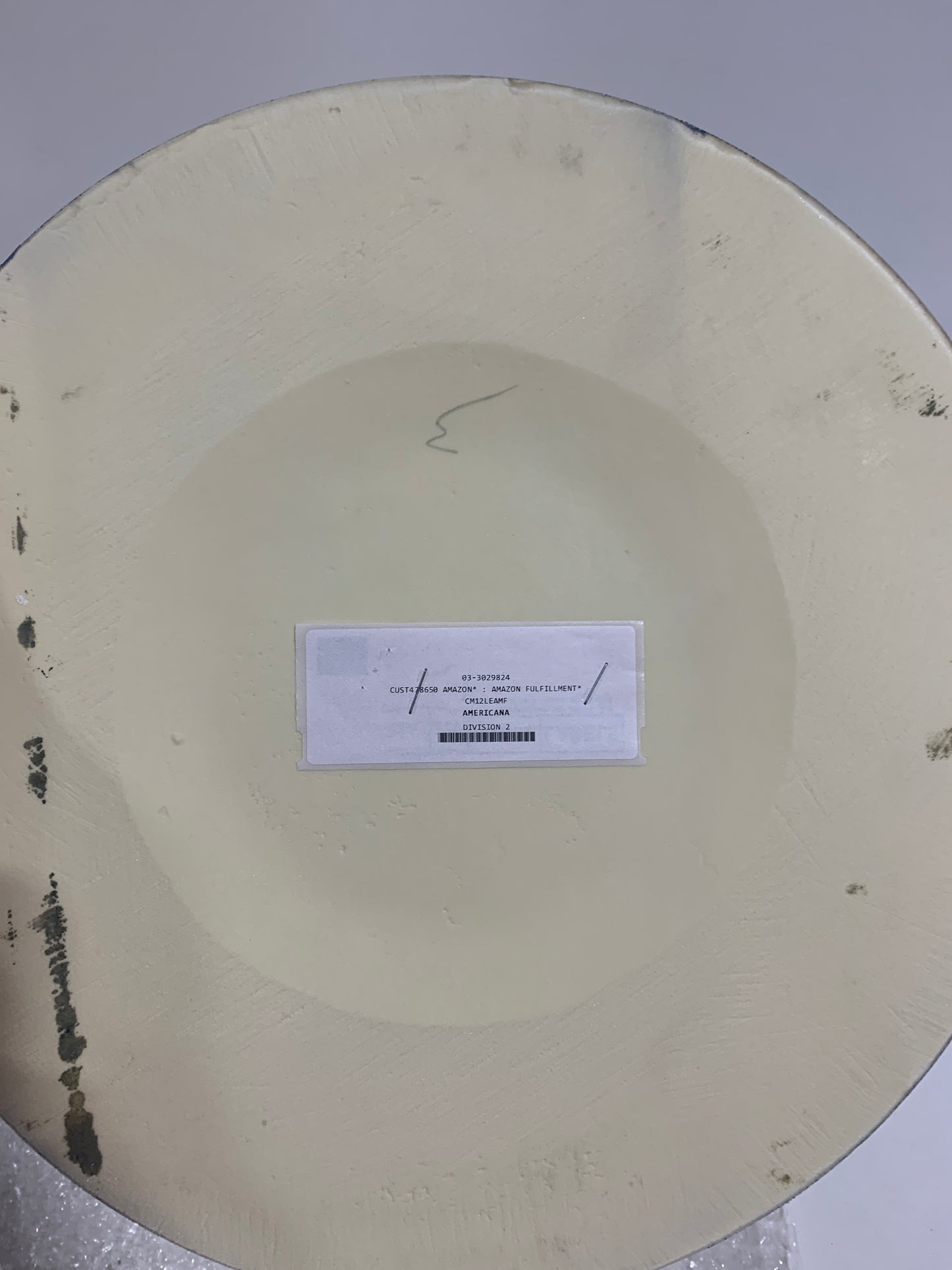 Ekena Millwork CM12LEAMF 12-3/4" x 7/8" Legacy Acanthus Ceiling Medallion, Americana