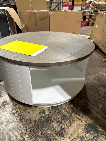 Damage Flexsteel Melody 35” Round Coffee Table