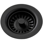 Elkay LKQS35 3-1/2" Basket Strainer Caviar Sink