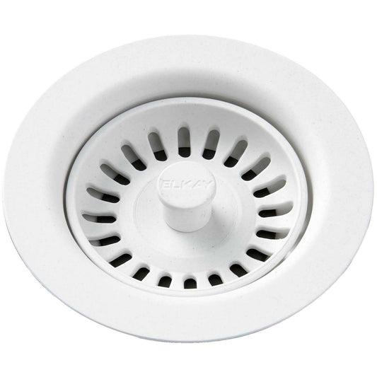 Elkay LKQS35RT Polymer Drain Fitting Removable Strainer and Rubber Stopper Ricotta