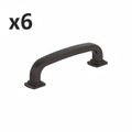 6 x Amerock BP36894 Surpass 3-3/4 Inch Center to Center Handle Cabinet Pull Oil Rubbed Bronze