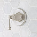 Signature Hardware 948692-LV Beasley Single Handle 6 Function Diverter Valve Trim - Less Valve Brushed Nickel Showers