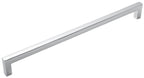 Belwith Keeler B079453 Coventry 12’’ Center to Center Sleek Square Cabinet Handle / Drawer Pull Chrome - *Tools