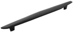 Belwith Keeler B079718 Pebble 18’’ Center to Center Organic Zen Appliance Handle / Appliance Pull Matte Black - *Tools