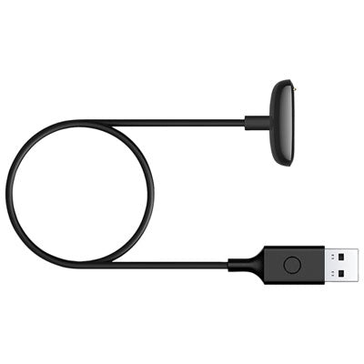 Fitbit - Charge 6 USB-C Fast Charging Cable - Black