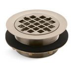 Kohler K-9132 4-3/8’’ Round Shower Drain Brushed Bronze Showers Shower Drains Standard Drains - *Plumbing