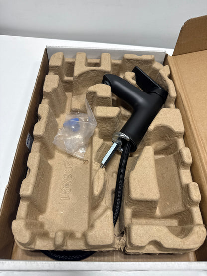 No Drain - Hint Single Handle Single Hole Bathroom Faucet in Matte Black