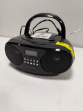 Insignia - Boombox de CD con sintonizador AM/FM - Negro