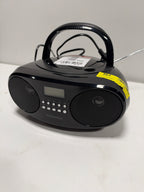 Insignia - Boombox de CD con sintonizador AM/FM - Negro