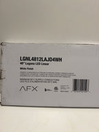 AFX Lugano 48"x12" LED Linear Flush Mount - White