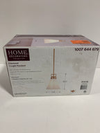 Clermont 1-Light Satin Brass Shaded Pendant Light with Milk Glass Shade - *Lighting & Electrical