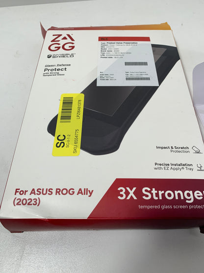 ZAGG - Glass+ Defense for ASUS ROG Ally 7" Gaming Device - Clear