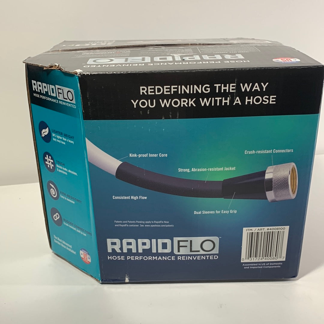 Rapid Flo 5/8 in. x 100 ft. Compact Garden Hose