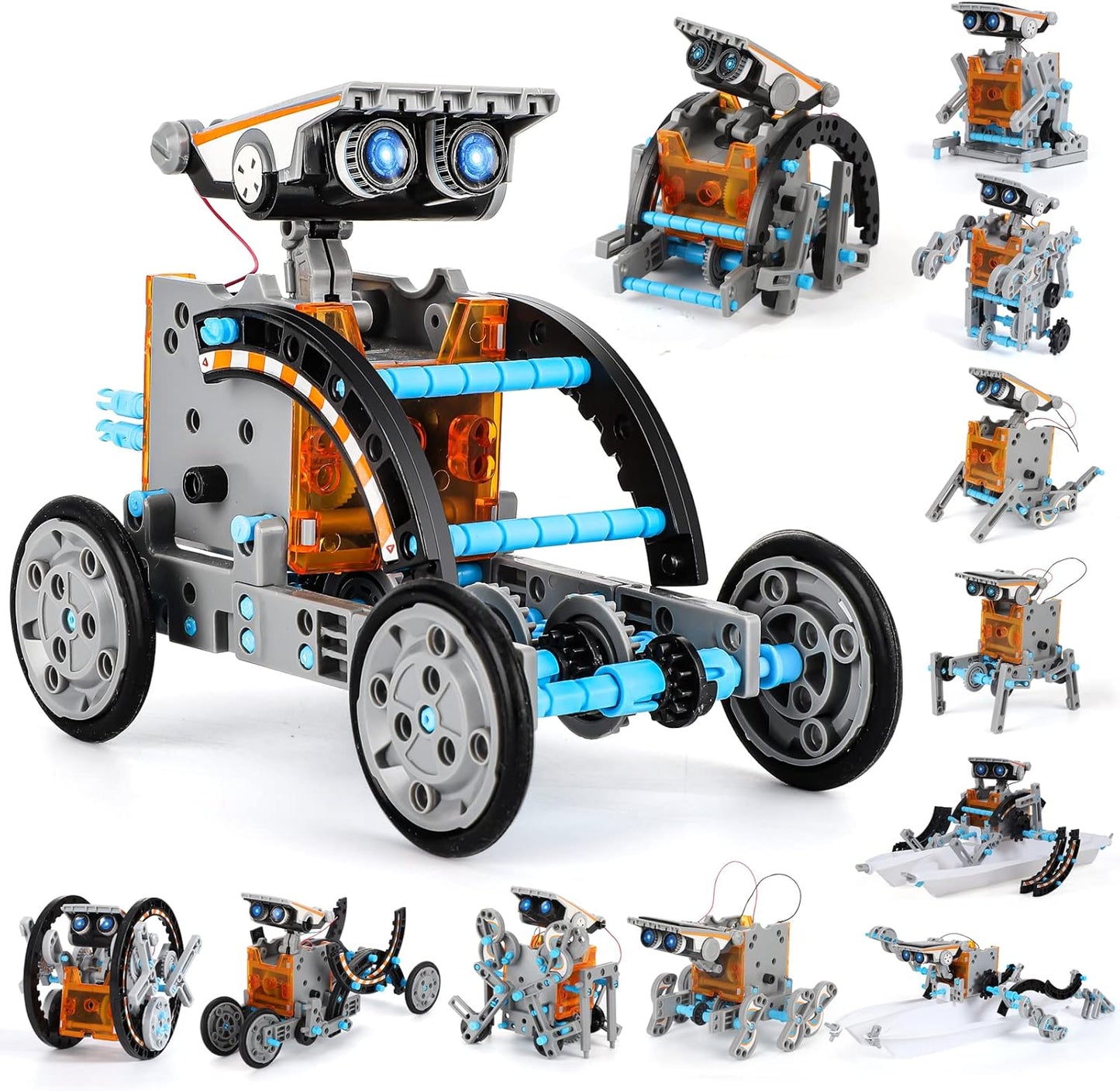 Lucky Doug Toys 12-in-1 STEM Solar Robot Kit