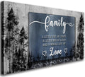 Family Quotes Canvas Wall Art,Family a Little Bit of Crazy Loud Love Wall Art for Living Room,Inspirational Motto