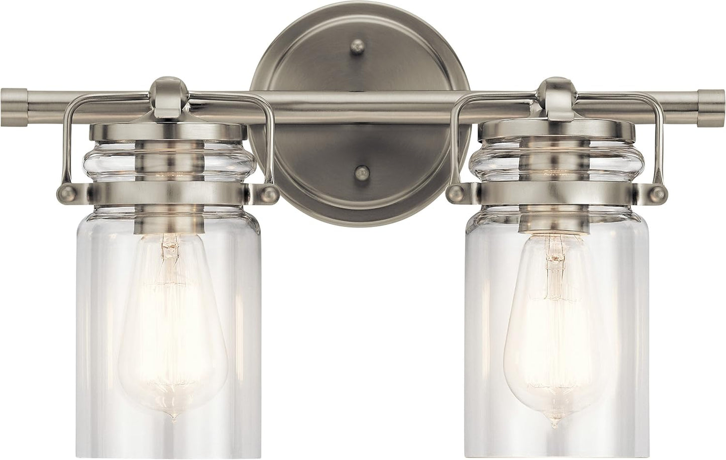 Kichler Lighting Brinley 15 Inch 2 Light Bath Vanity Light Brinley - 45688NI - Transitional