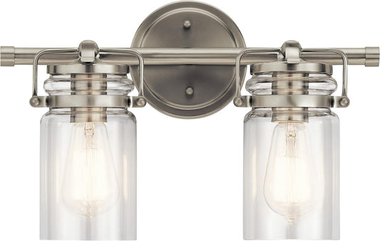 Kichler Lighting Brinley 15 Inch 2 Light Bath Vanity Light Brinley - 45688NI - Transitional