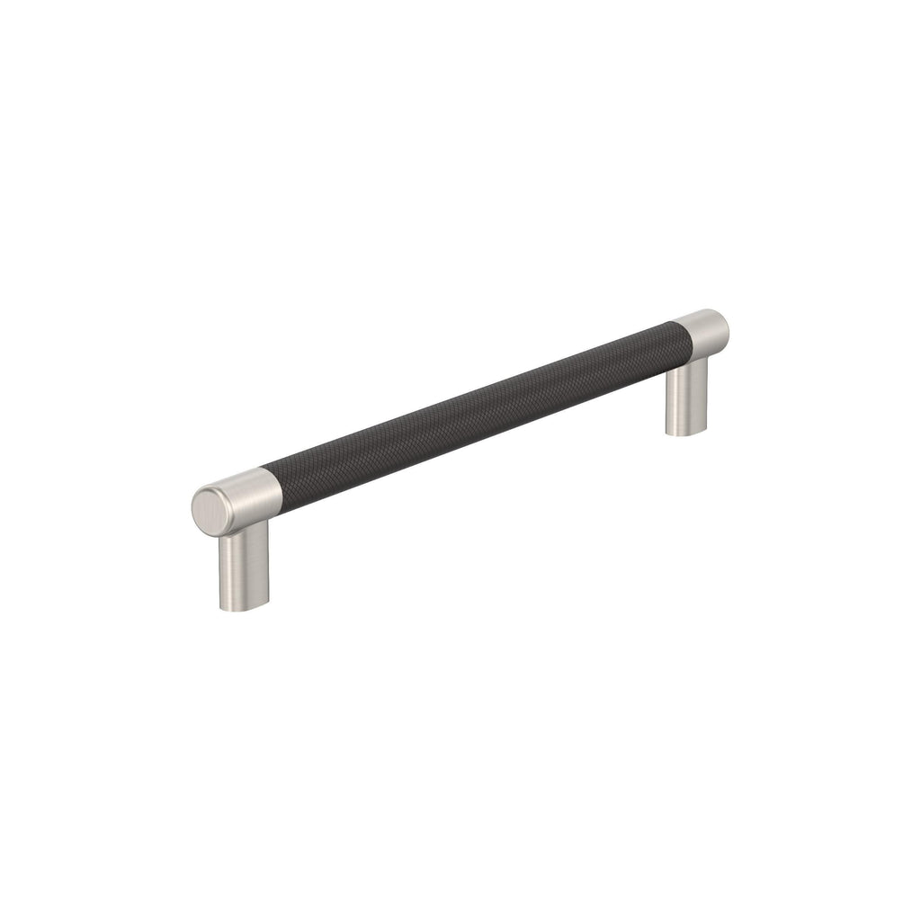 Amerock BP54040 Esquire 12 Inch Center to Center Bar Cabinet Pull Satin Nickel / Oil Rubbed Bronze